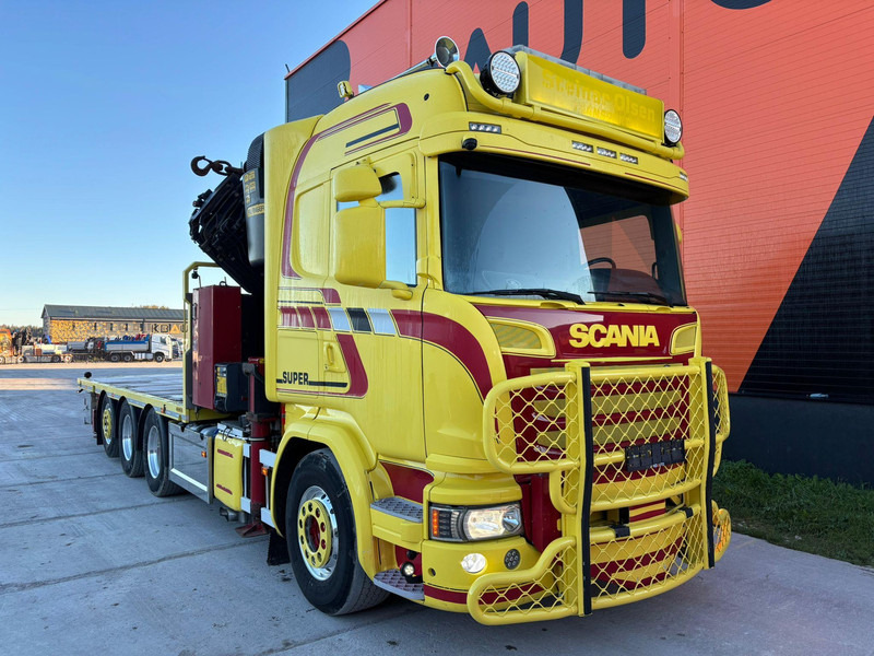 Scania G 490 8x4*4 PK 65002 SH / JIB CONNECTION / PLATFORM L=6301-7499 mm - شاحنات مسطحة, شاحنة كرين: صور 4 Scania G 490 8x4*4 PK 65002 SH / JIB CONNECTION / PLATFORM L=6301-7499 mm - شاحنات مسطحة, شاحنة كرين: صور 4