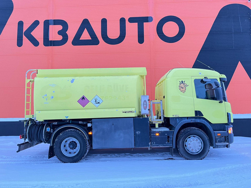 Scania P 124 4x2 TANK 13000 l / ADR AT / RETARDER - شاحنة صهريج: صور 5 Scania P 124 4x2 TANK 13000 l / ADR AT / RETARDER - شاحنة صهريج: صور 5