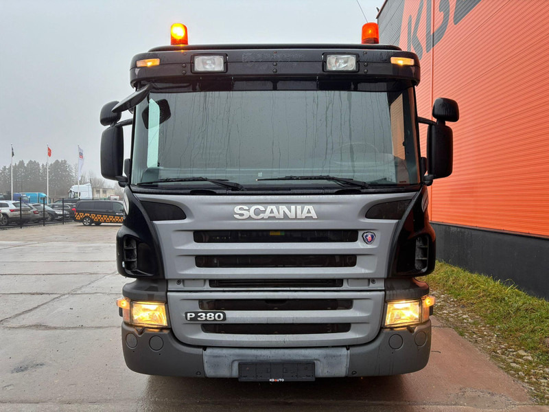 Scania P 380 6x2 PK 44002 + WINCH / PLATFORM L=6090 mm - شاحنات مسطحة, شاحنة كرين: صور 3 Scania P 380 6x2 PK 44002 + WINCH / PLATFORM L=6090 mm - شاحنات مسطحة, شاحنة كرين: صور 3