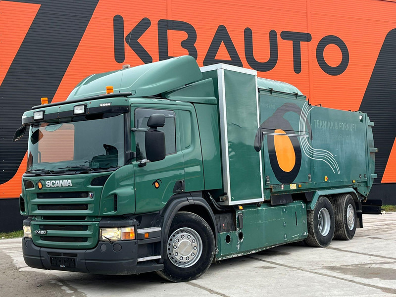 Scania P 420 6x2*4 DISAB EN VAC 12,5 m3 - فراغ شاحنة: صور 1 Scania P 420 6x2*4 DISAB EN VAC 12,5 m3 - فراغ شاحنة: صور 1