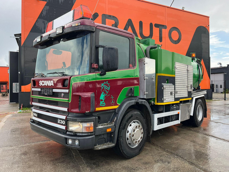 Scania P 94 4x2 TANK 9000 I + 1200 l / VACUUM Jurop PR150 / PRESSURE Pratissoli 150 bar / 102 l/min - فراغ شاحنة: صور 2 Scania P 94 4x2 TANK 9000 I + 1200 l / VACUUM Jurop PR150 / PRESSURE Pratissoli 150 bar / 102 l/min - فراغ شاحنة: صور 2