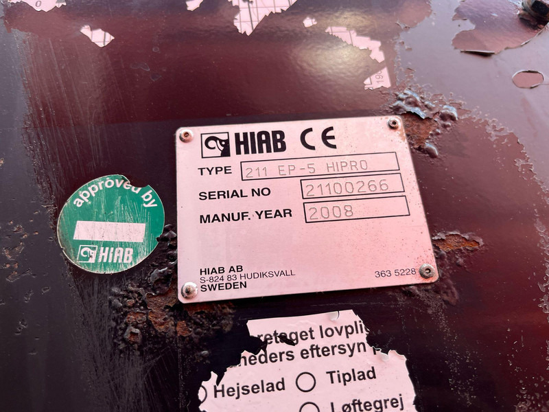 تأجير Scania R 144 8x2/4 HIAB 211EP-5 YEAR 2008 / HOOK LIFT L=5400 mm Scania R 144 8x2/4 HIAB 211EP-5 YEAR 2008 / HOOK LIFT L=5400 mm: صور 10 تأجير Scania R 144 8x2/4 HIAB 211EP-5 YEAR 2008 / HOOK LIFT L=5400 mm Scania R 144 8x2/4 HIAB 211EP-5 YEAR 2008 / HOOK LIFT L=5400 mm: صور 10