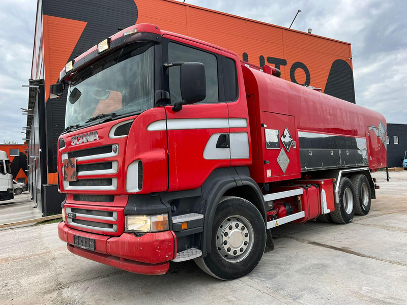 Scania R 420 6x2 ADR / FULL STEEL / TANK 9500 l - شاحنة صهريج: صور 2 Scania R 420 6x2 ADR / FULL STEEL / TANK 9500 l - شاحنة صهريج: صور 2