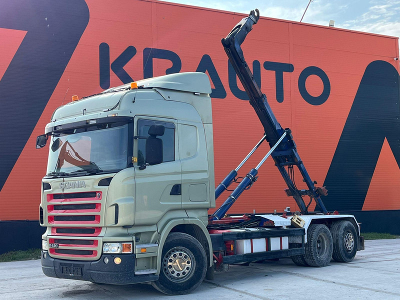 Scania R 420 6x2 PALFINGER T 20 ton / L=5450 mm / RETARDER - شاحنة ذات الخطاف: صور 2 Scania R 420 6x2 PALFINGER T 20 ton / L=5450 mm / RETARDER - شاحنة ذات الخطاف: صور 2