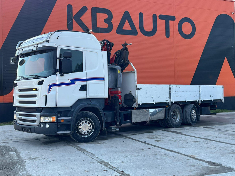 Scania R 440 6x2*4 FASSI F260XP / PLATFORM L=6760 mm - شاحنات مسطحة, شاحنة كرين: صور 2 Scania R 440 6x2*4 FASSI F260XP / PLATFORM L=6760 mm - شاحنات مسطحة, شاحنة كرين: صور 2