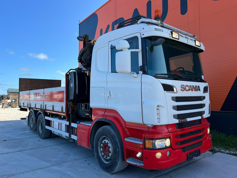 Scania R 500 6x2*4 EFFER 255/6S / PLATFORM L=6620 mm - شاحنات مسطحة, شاحنة كرين: صور 4 Scania R 500 6x2*4 EFFER 255/6S / PLATFORM L=6620 mm - شاحنات مسطحة, شاحنة كرين: صور 4