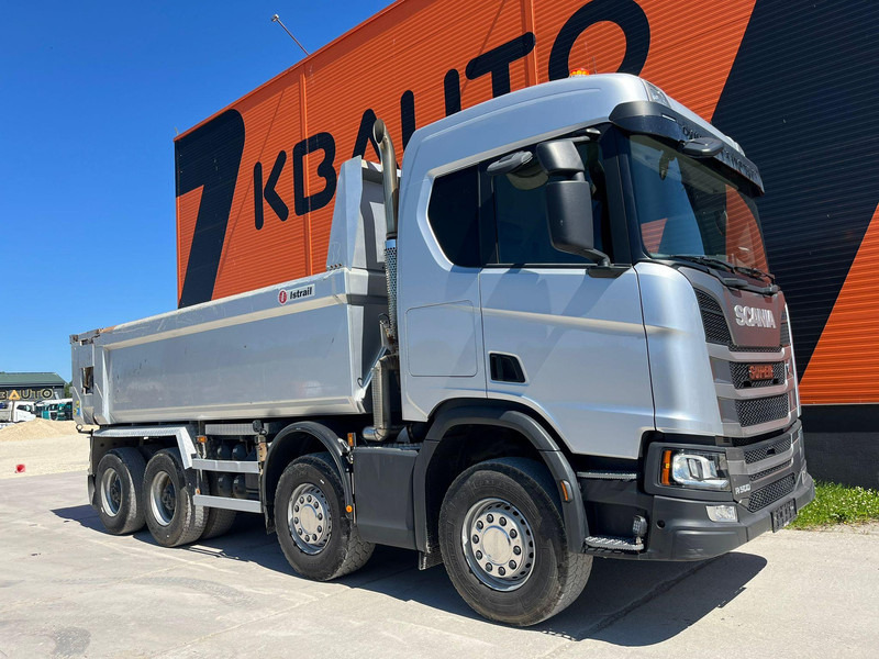 Scania R 500 8x4 RETARDER / FULL STEEL / BOX L=5670 mm - قلابات: صور 4 Scania R 500 8x4 RETARDER / FULL STEEL / BOX L=5670 mm - قلابات: صور 4