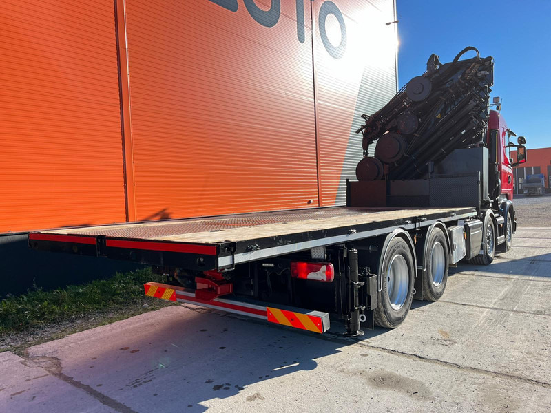 Scania R 520 8x4 COMBI / HIAB 1058E-8 + JIB / PLATFORM L=6269 mm - شاحنات مسطحة, شاحنة كرين: صور 5 Scania R 520 8x4 COMBI / HIAB 1058E-8 + JIB / PLATFORM L=6269 mm - شاحنات مسطحة, شاحنة كرين: صور 5