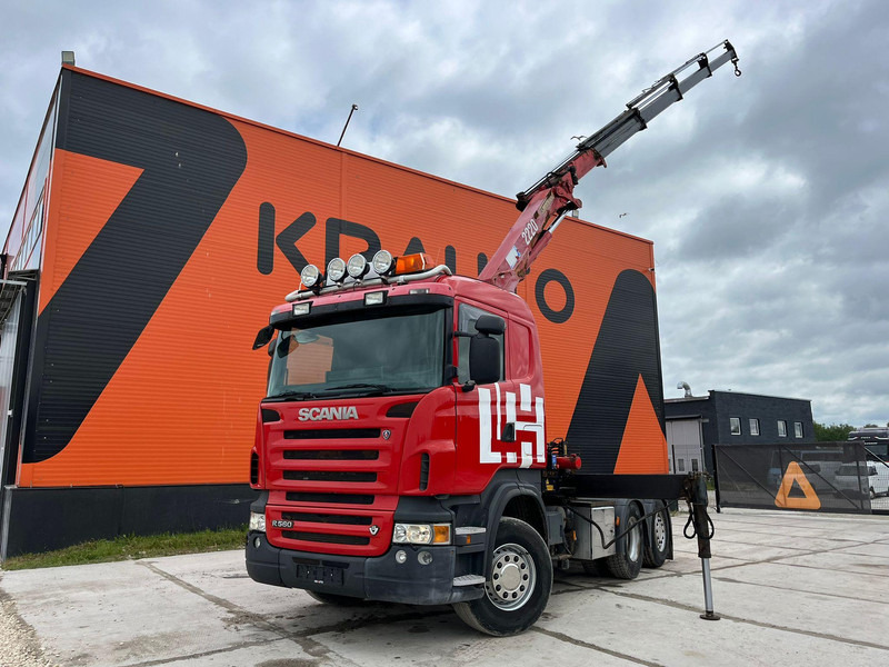 Scania R 560 6x2 HMF2220 K4 / RETARDER - شاحنة جرار: صور 1 Scania R 560 6x2 HMF2220 K4 / RETARDER - شاحنة جرار: صور 1
