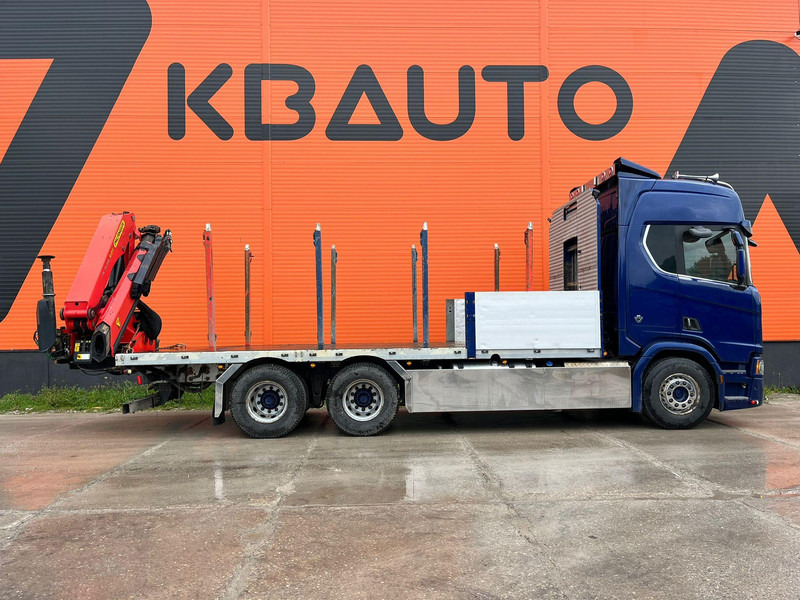 Scania R 650 6x4 PK 24001 / PLATFORM L=6800 mm - شاحنات مسطحة, شاحنة كرين: صور 5 Scania R 650 6x4 PK 24001 / PLATFORM L=6800 mm - شاحنات مسطحة, شاحنة كرين: صور 5