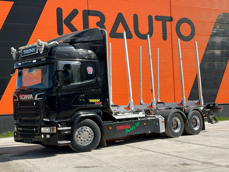 Scania R 730 6x4 RETARDER - شاحنة قطع الأشجار, شاحنة كرين: صور 1 Scania R 730 6x4 RETARDER - شاحنة قطع الأشجار, شاحنة كرين: صور 1