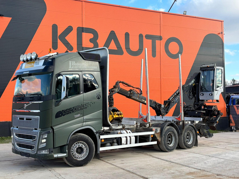 Volvo FH 16 650 6x4 Kesla 2110 / CHASSIS L=7223 mm - شاحنة قطع الأشجار, شاحنة كرين: صور 1 Volvo FH 16 650 6x4 Kesla 2110 / CHASSIS L=7223 mm - شاحنة قطع الأشجار, شاحنة كرين: صور 1