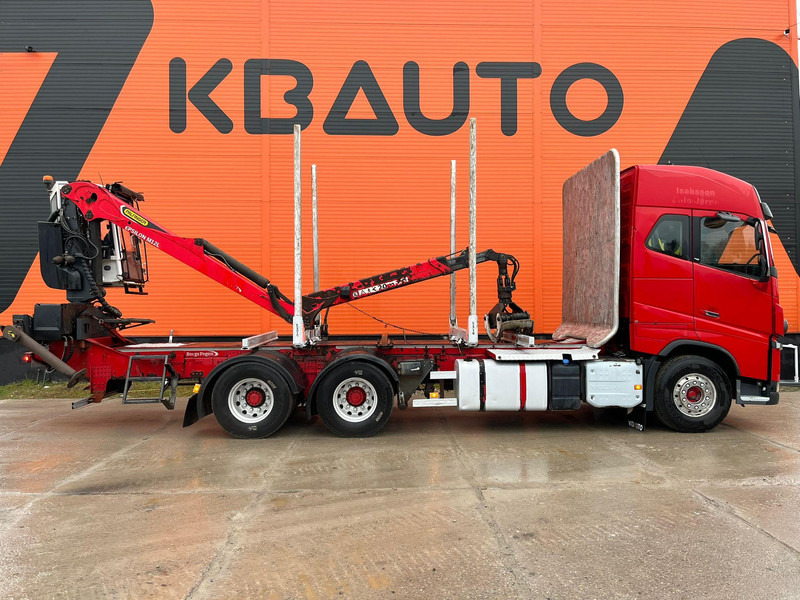 Volvo FH 16 650 6x4 PALFINGER M12L97 - شاحنة قطع الأشجار, شاحنة كرين: صور 5 Volvo FH 16 650 6x4 PALFINGER M12L97 - شاحنة قطع الأشجار, شاحنة كرين: صور 5