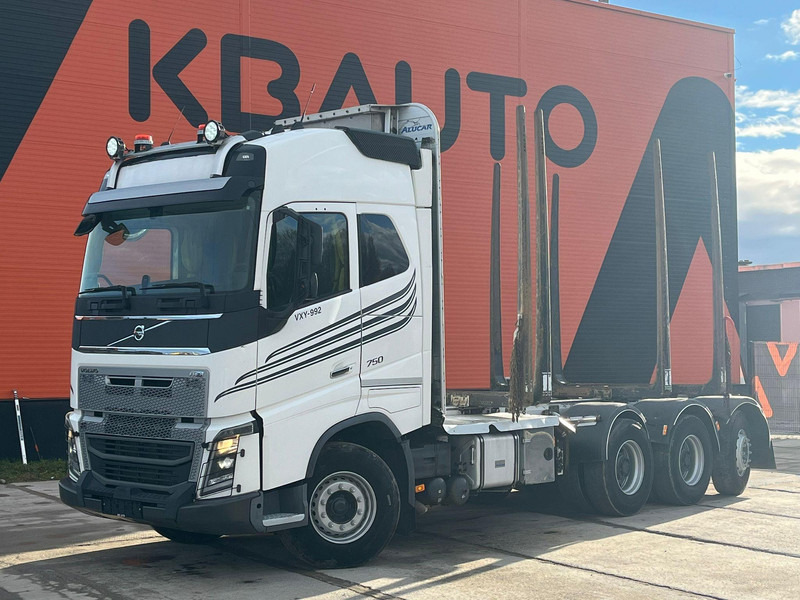 Volvo FH 16 750 8x4*4 CHASSIS L=7113 mm - شاحنة قطع الأشجار, شاحنة كرين: صور 1 Volvo FH 16 750 8x4*4 CHASSIS L=7113 mm - شاحنة قطع الأشجار, شاحنة كرين: صور 1