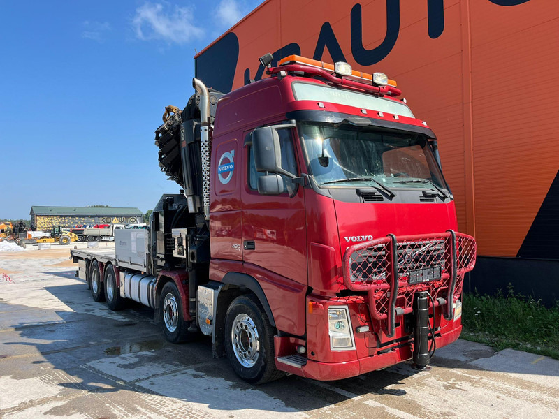 Volvo FH 480 8x4 HIAB 1055E-8 / WINCH / PLATFORM L=6928 mm - شاحنات مسطحة, شاحنة كرين: صور 4 Volvo FH 480 8x4 HIAB 1055E-8 / WINCH / PLATFORM L=6928 mm - شاحنات مسطحة, شاحنة كرين: صور 4