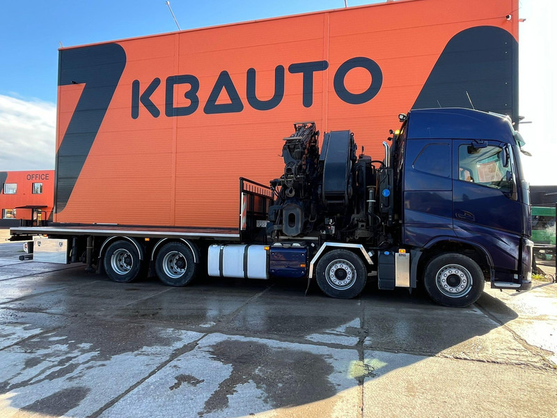 Volvo FH 500 8x4 EFFER 1405 6s + JIB + WINCH / PLATFORM EXTENDABLE L=6206 - 8226mm - شاحنات مسطحة, شاحنة كرين: صور 5 Volvo FH 500 8x4 EFFER 1405 6s + JIB + WINCH / PLATFORM EXTENDABLE L=6206 - 8226mm - شاحنات مسطحة, شاحنة كرين: صور 5