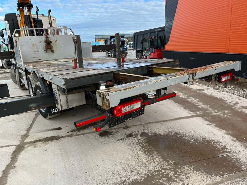 شاحنات مسطحة, شاحنة كرين Volvo FH 540 8x2*6 EFFER 685/6S + JIB + WINCH / PLATFORM 6072-7081 mm EXTENDABLE: صور 14