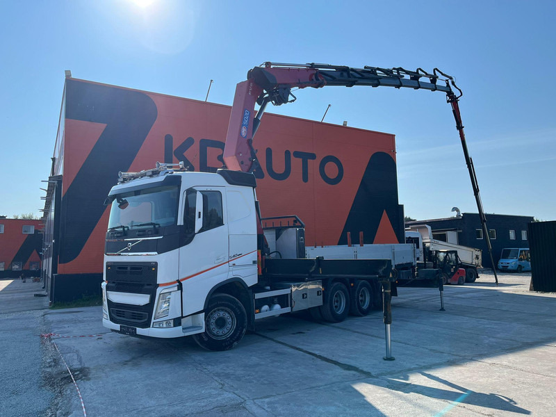 Volvo FH 540 8x4*4 HMF5020K-6 + JIB + WINCH / PLATFORM L=6508 mm - شاحنات مسطحة, شاحنة كرين: صور 1 Volvo FH 540 8x4*4 HMF5020K-6 + JIB + WINCH / PLATFORM L=6508 mm - شاحنات مسطحة, شاحنة كرين: صور 1