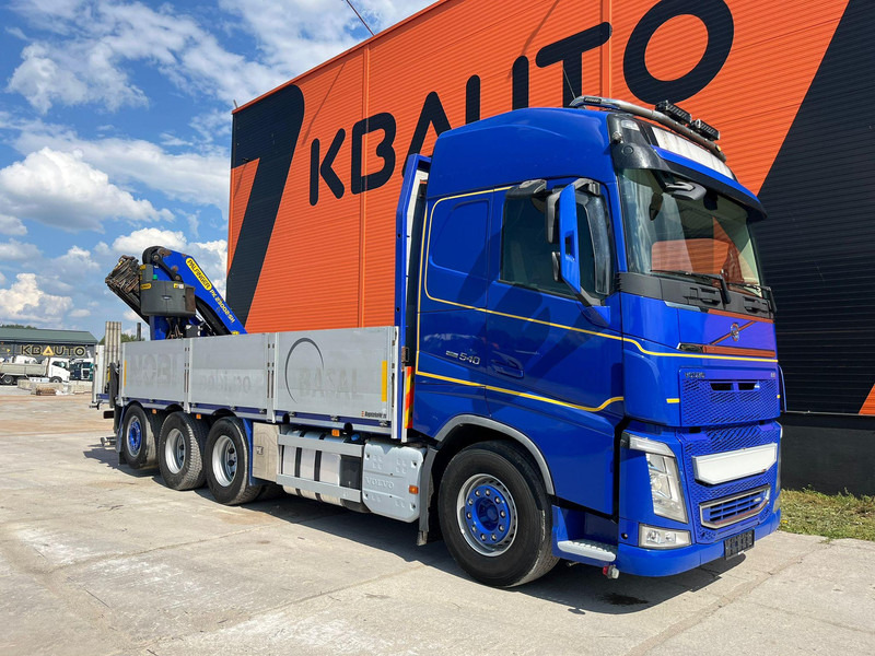 Volvo FH 540 8x4*4 RETARDER / PK 23002-SH / PLATFORM L= 6330 mm - شاحنات مسطحة, شاحنة كرين: صور 4 Volvo FH 540 8x4*4 RETARDER / PK 23002-SH / PLATFORM L= 6330 mm - شاحنات مسطحة, شاحنة كرين: صور 4