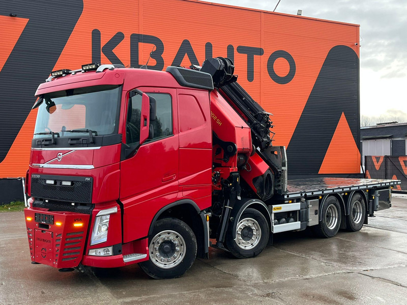Volvo FH 540 8x4 PK 92002 + JIB + WINCH / PLATFORM L=6341-7344 mm extendable - شاحنات مسطحة, شاحنة كرين: صور 1 Volvo FH 540 8x4 PK 92002 + JIB + WINCH / PLATFORM L=6341-7344 mm extendable - شاحنات مسطحة, شاحنة كرين: صور 1
