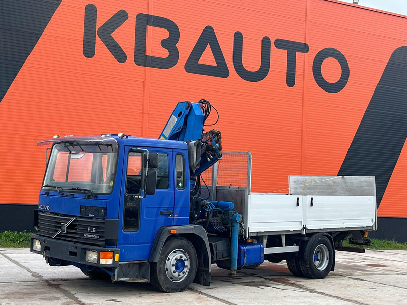 Volvo FL 608 4x2 PK 8200 / BOX L=4249 mm - شاحنات مسطحة, شاحنة كرين: صور 2 Volvo FL 608 4x2 PK 8200 / BOX L=4249 mm - شاحنات مسطحة, شاحنة كرين: صور 2