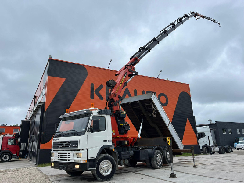 Volvo FM 12 380 6x2 COMBI - CRANE TIPPER + TRACTOR / PK36002 / BOX L=5206 mm - قلابات, شاحنة كرين: صور 1 Volvo FM 12 380 6x2 COMBI - CRANE TIPPER + TRACTOR / PK36002 / BOX L=5206 mm - قلابات, شاحنة كرين: صور 1