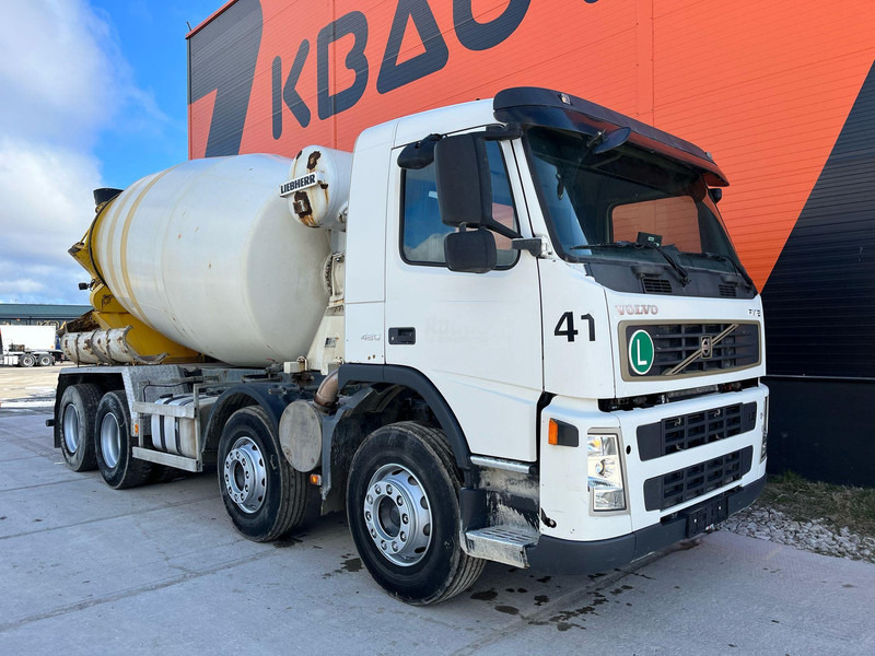 Volvo FM 12 420 8x4 INTERMIX IMF 10 m3 / FULL STEEL / ANALOG TACHOGAPH - شاحنة خلاطة خرسانة: صور 3 Volvo FM 12 420 8x4 INTERMIX IMF 10 m3 / FULL STEEL / ANALOG TACHOGAPH - شاحنة خلاطة خرسانة: صور 3