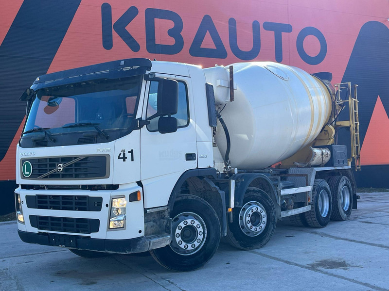 Volvo FM 12 420 8x4 INTERMIX IMF 10 m3 / FULL STEEL / ANALOG TACHOGAPH - شاحنة خلاطة خرسانة: صور 1 Volvo FM 12 420 8x4 INTERMIX IMF 10 m3 / FULL STEEL / ANALOG TACHOGAPH - شاحنة خلاطة خرسانة: صور 1