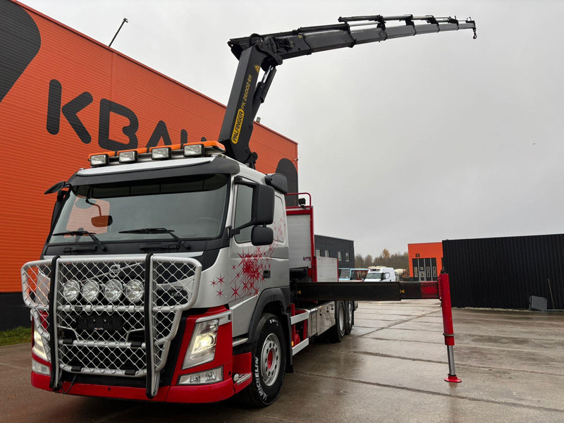 Volvo FM 410 6x2*4 PALFINGER PK 26002-EH E / PLATFORM L=6645 mm - شاحنات مسطحة, شاحنة كرين: صور 1 Volvo FM 410 6x2*4 PALFINGER PK 26002-EH E / PLATFORM L=6645 mm - شاحنات مسطحة, شاحنة كرين: صور 1