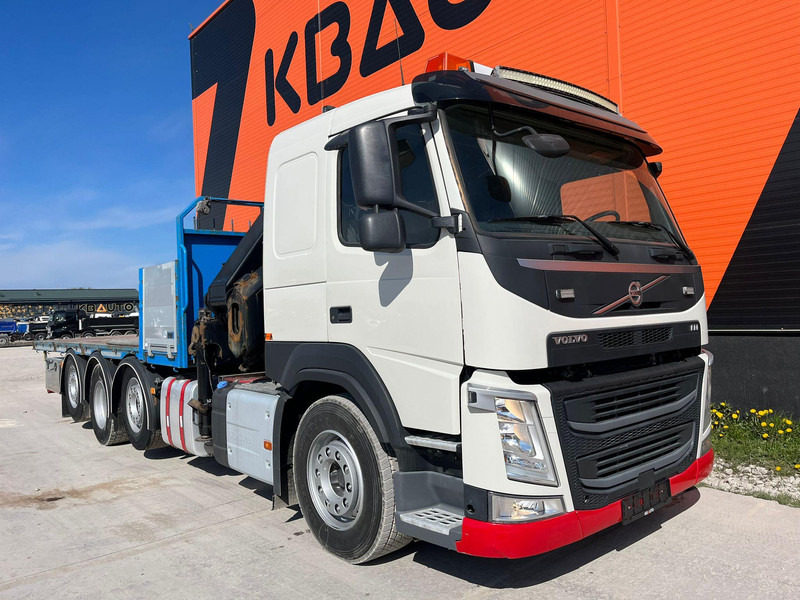 Volvo FM 460 8x2*6 HIAB 302E-6 / PLATFORM L=6721 mm - شاحنات مسطحة, شاحنة كرين: صور 4 Volvo FM 460 8x2*6 HIAB 302E-6 / PLATFORM L=6721 mm - شاحنات مسطحة, شاحنة كرين: صور 4