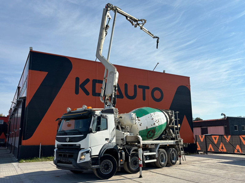 Volvo FMX 500 8x4 PUMI 24-3 - 24 m - 2303 hours / 7 m3 / FULL STEEL - مضخة خرسانة: صور 1 Volvo FMX 500 8x4 PUMI 24-3 - 24 m - 2303 hours / 7 m3 / FULL STEEL - مضخة خرسانة: صور 1