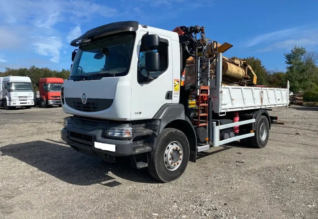 Renault KERAX 380 /Dźwig HDS Palfinger PK13001-K / / Retarder / Manual - قلابات: صور 1 Renault KERAX 380 /Dźwig HDS Palfinger PK13001-K / / Retarder / Manual - قلابات: صور 1