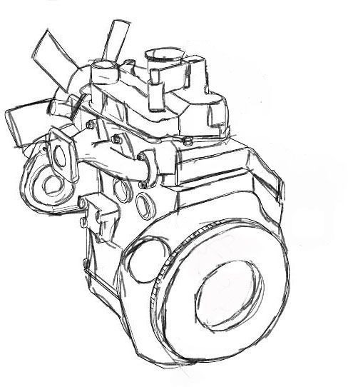 Kubota Volvo D3.8E - المحرك - شاحنة: صور 1 Kubota Volvo D3.8E - المحرك - شاحنة: صور 1