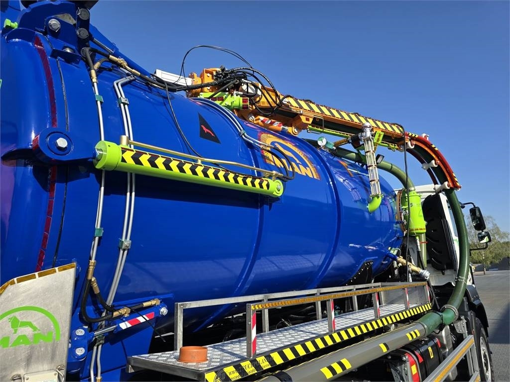 فراغ شاحنة MAN TGM 4x4 GAMON PW8 for collecting liquid waste sepa: صور 23