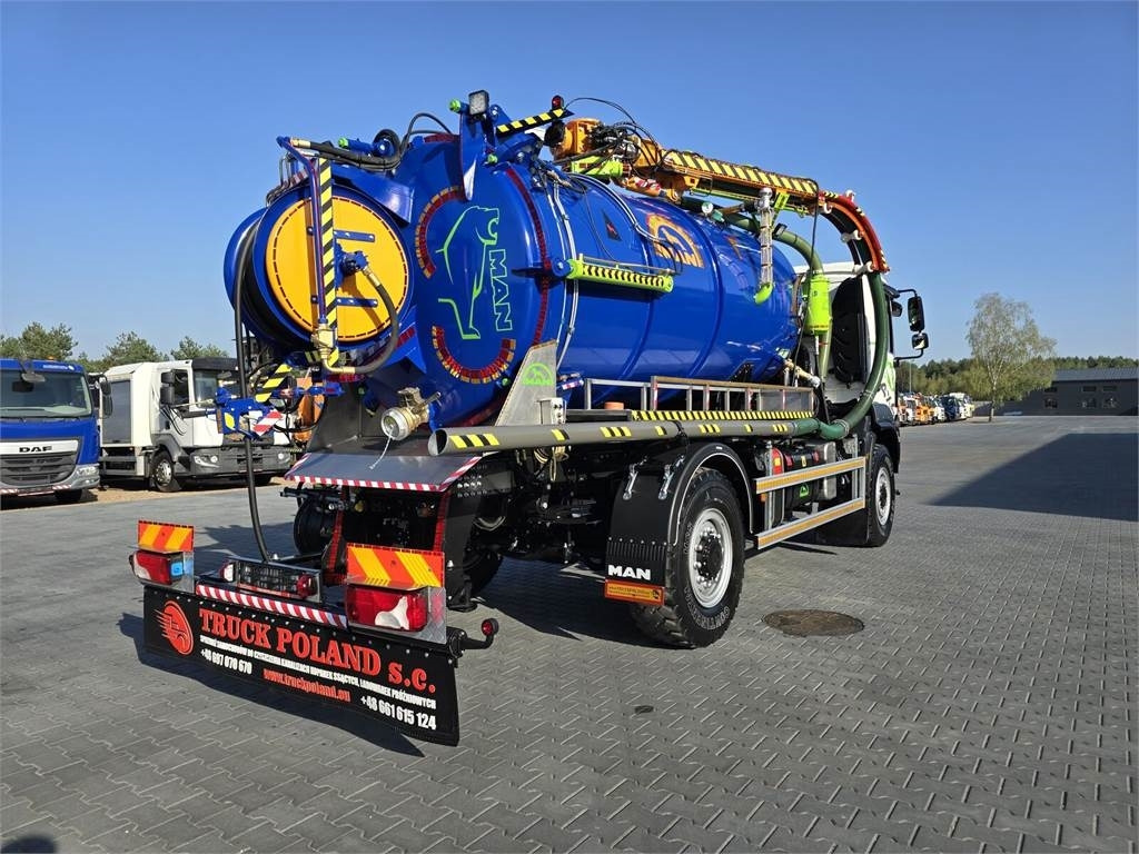فراغ شاحنة MAN TGM 4x4 GAMON PW8 for collecting liquid waste sepa: صور 6
