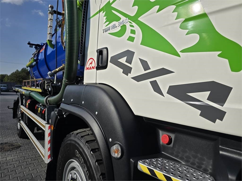 فراغ شاحنة MAN TGM 4x4 GAMON PW8 for collecting liquid waste sepa: صور 8