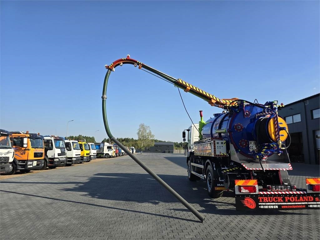 فراغ شاحنة MAN TGM 4x4 GAMON PW8 for collecting liquid waste sepa: صور 33