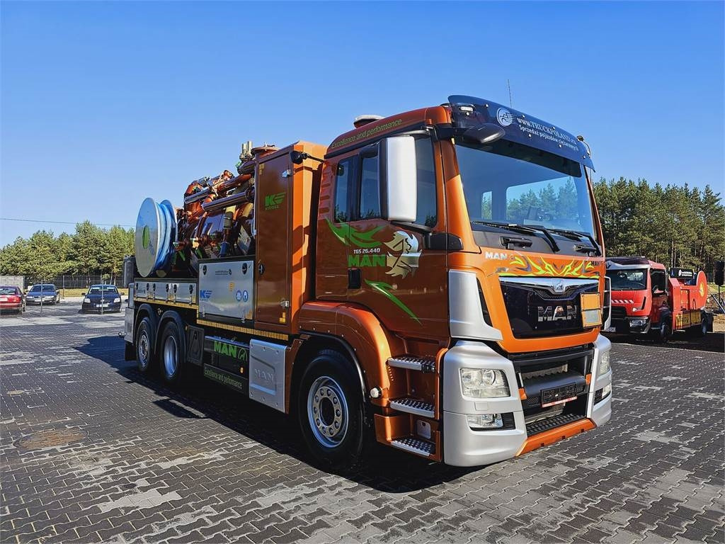 MAN WUKO KROLL ADR COMBI FOR SEWER CLEANING - فراغ شاحنة: صور 2 MAN WUKO KROLL ADR COMBI FOR SEWER CLEANING - فراغ شاحنة: صور 2
