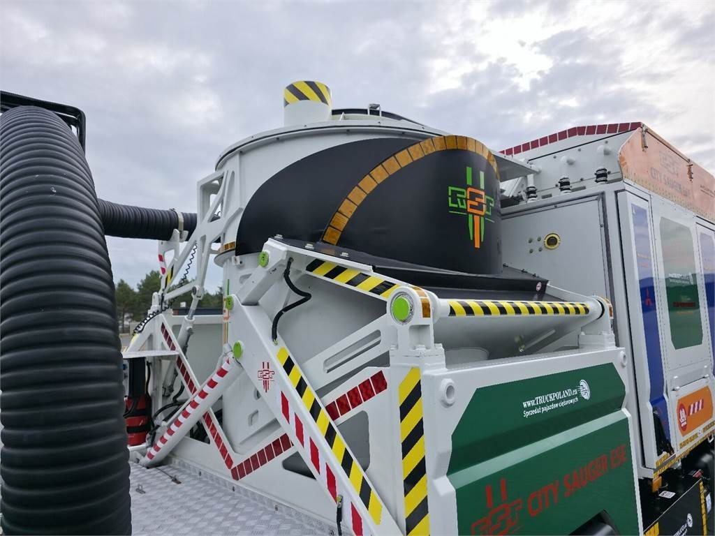 حفارة Mitsubishi CANTER odkurzacz koparka ssąca Saugbagger CITY SAU: صور 20