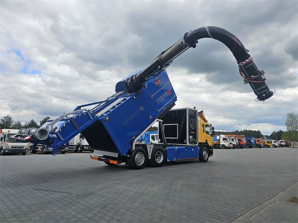 Scania DISAB ENVAC Saugbagger vacuum cleaner excavator su - فراغ شاحنة: صور 1 Scania DISAB ENVAC Saugbagger vacuum cleaner excavator su - فراغ شاحنة: صور 1