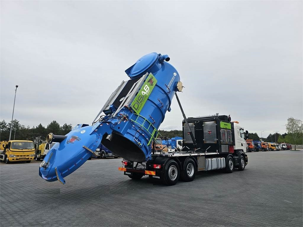 Scania Disab Centurion P210/8 Vacuum suction loader - سيارة بلدية: صور 1 Scania Disab Centurion P210/8 Vacuum suction loader - سيارة بلدية: صور 1