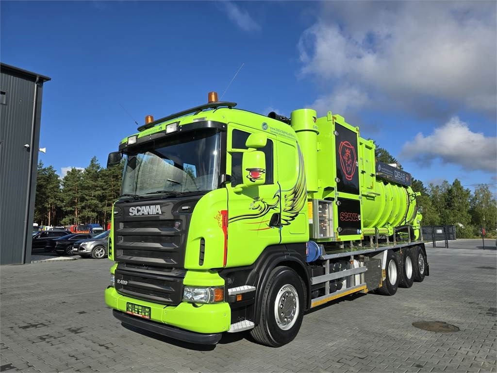 Scania Disab Centurion P210/9 Suction-blowing vacuum load - حفارة: صور 3 Scania Disab Centurion P210/9 Suction-blowing vacuum load - حفارة: صور 3