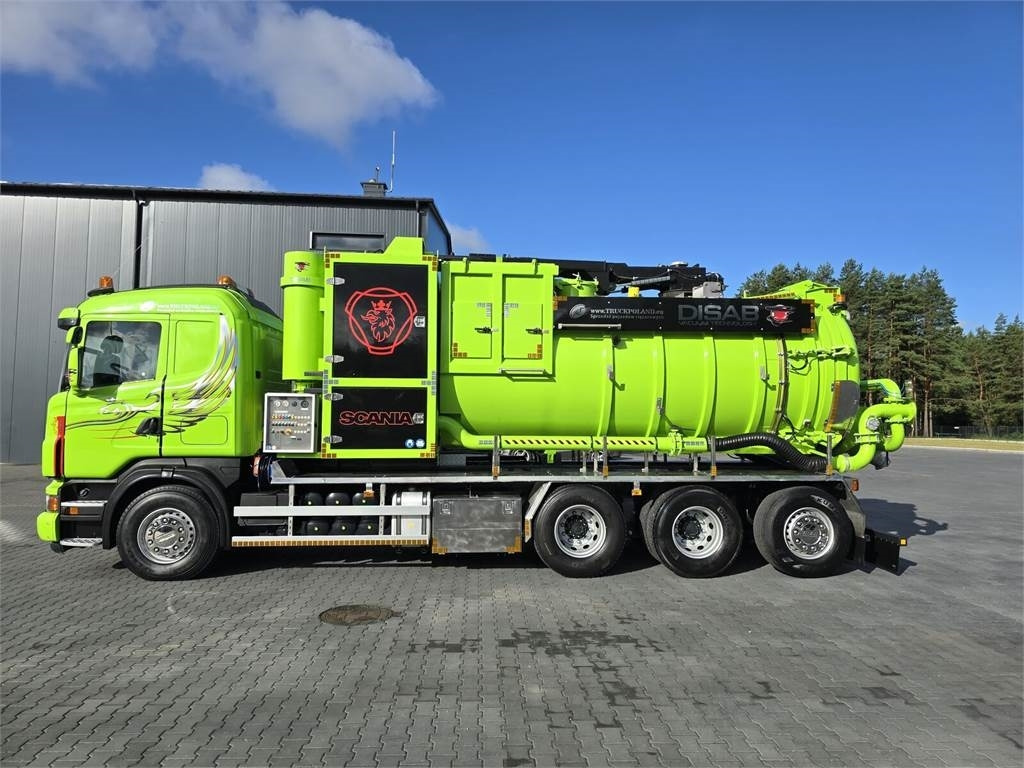 Scania Disab Centurion P210/9 Suction-blowing vacuum load - حفارة: صور 4 Scania Disab Centurion P210/9 Suction-blowing vacuum load - حفارة: صور 4