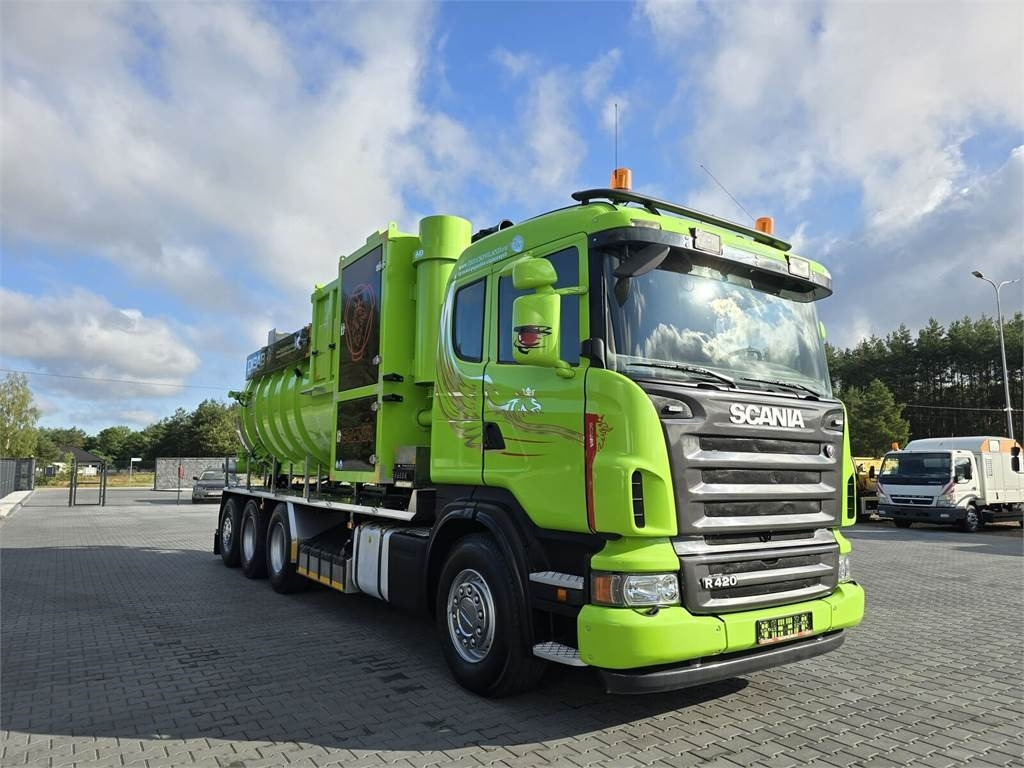 Scania Disab Centurion P210/9 Suction-blowing vacuum load - فراغ شاحنة: صور 2 Scania Disab Centurion P210/9 Suction-blowing vacuum load - فراغ شاحنة: صور 2
