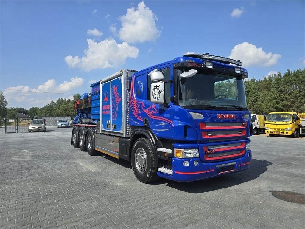 Scania KAISER EUR-MARK PL 8 Vacuum suction-blowing loader  - فراغ شاحنة: صور 2 Scania KAISER EUR-MARK PL 8 Vacuum suction-blowing loader  - فراغ شاحنة: صور 2