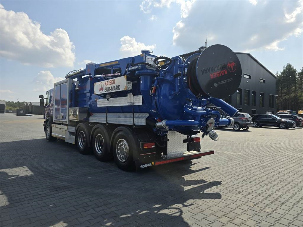 Scania KAISER EUR-MARK PL 8 Vacuum suction-blowing loader - فراغ شاحنة: صور 5 Scania KAISER EUR-MARK PL 8 Vacuum suction-blowing loader - فراغ شاحنة: صور 5
