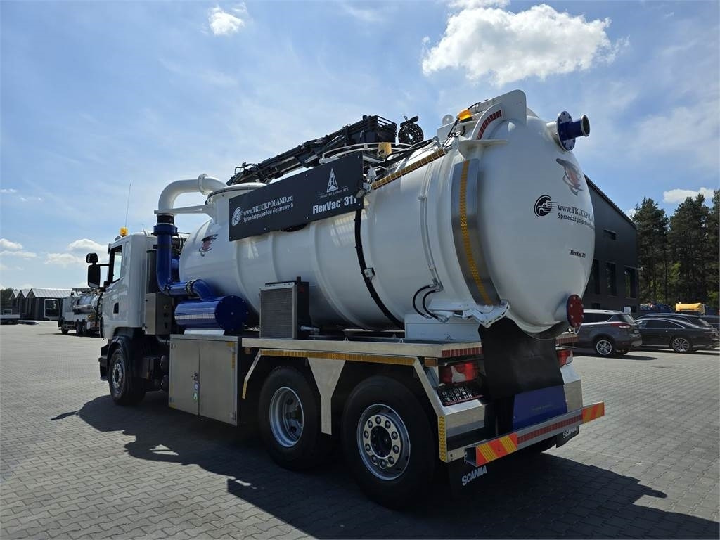 Scania Saugbagger Larsen FlexVac 311 Vacuum suction loade - حفارة: صور 5 Scania Saugbagger Larsen FlexVac 311 Vacuum suction loade - حفارة: صور 5