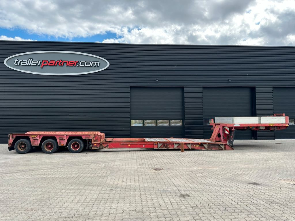 Broshuis Tiefbett / ausziehbar / 2 x verlängerungsträger - عربة مسطحة منخفضة نصف مقطورة: صور 4 Broshuis Tiefbett / ausziehbar / 2 x verlängerungsträger - عربة مسطحة منخفضة نصف مقطورة: صور 4