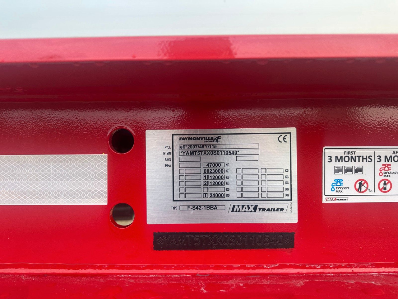 Faymonville MAX510 2 cahs tiefbett / ausziehbar - عربة مسطحة منخفضة نصف مقطورة: صور 3 Faymonville MAX510 2 cahs tiefbett / ausziehbar - عربة مسطحة منخفضة نصف مقطورة: صور 3