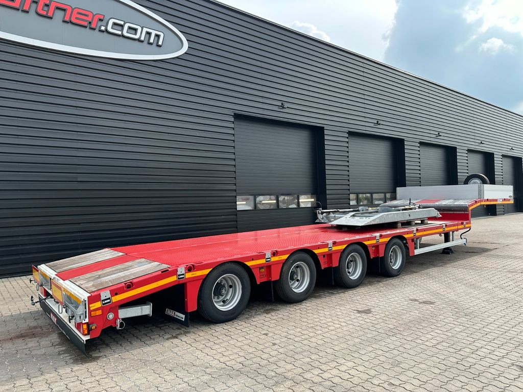 Faymonville Maxtrailer MAX 100 tieflader / ausziehbar - عربة مسطحة منخفضة نصف مقطورة: صور 2 Faymonville Maxtrailer MAX 100 tieflader / ausziehbar - عربة مسطحة منخفضة نصف مقطورة: صور 2